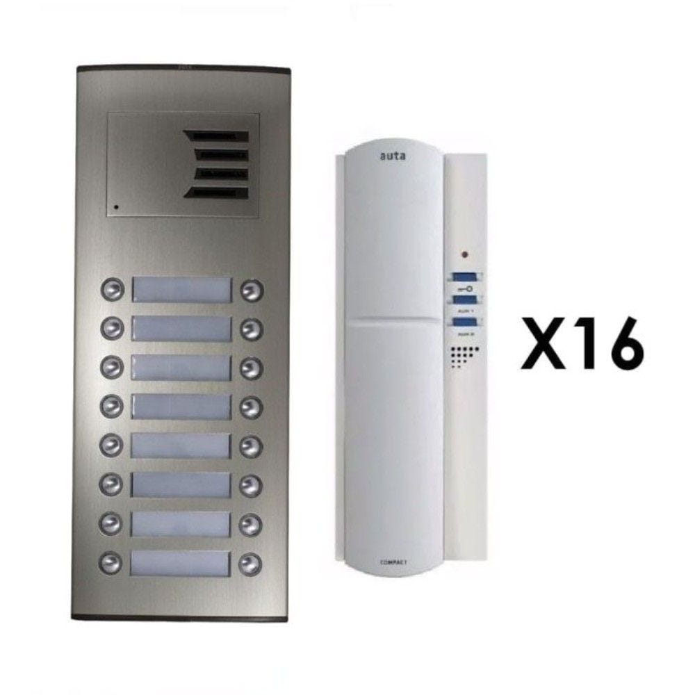 كيت إنتركم صوتي AUTA — 16 خط — 749716